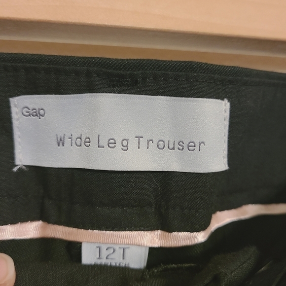 GAP Black Wide Leg Pants - Picture 3 of 16